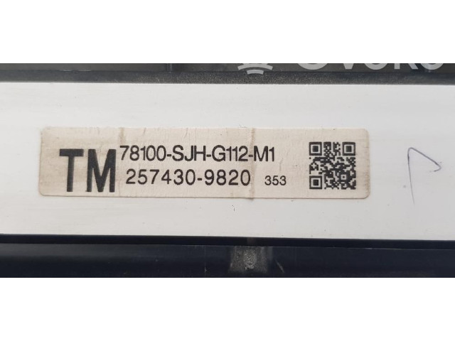 Панель приборов 78100SJHG112M1 Honda FR-V