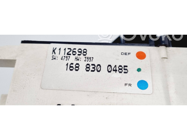 Блок управления климат-контролем 1688300485 Mercedes-Benz A W168
