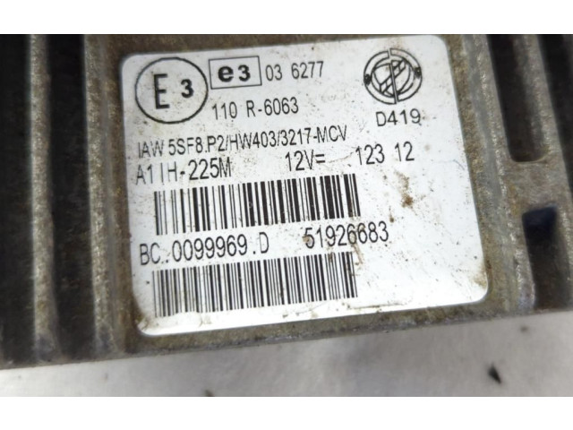 Řídící jednotka 51926683   Fiat Punto Evo 2012