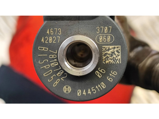 Vstřikovač 0445110616, 3707 BMW 5 F10 F11 pro naftový motor 2.0