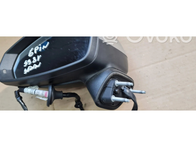 Зеркало электрическое        Audi A3 S3 8V  2013 - 2019 года   