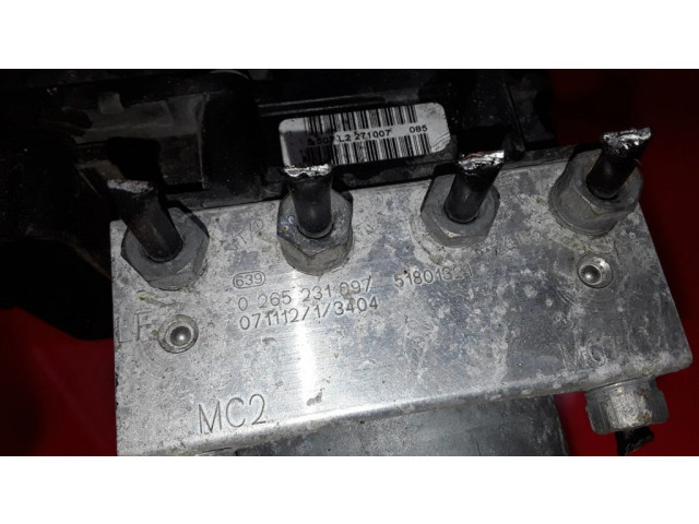 Блок АБС 51801321, 0265231097 Citroen Nemo