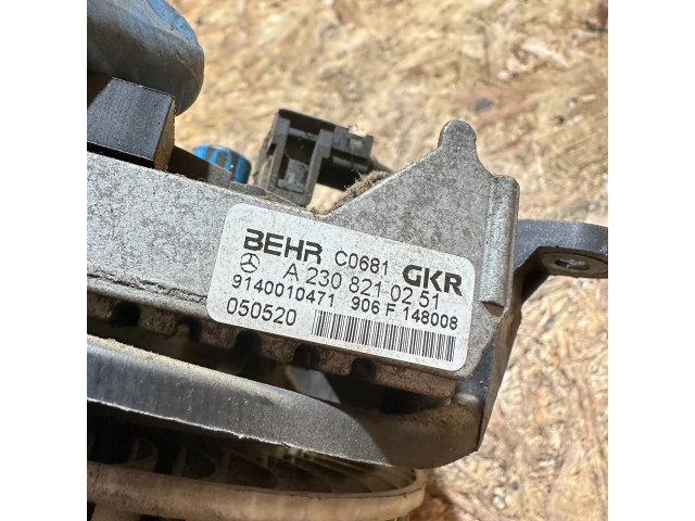 Вентилятор печки    A2308210251, 050520   Mercedes-Benz E W211
