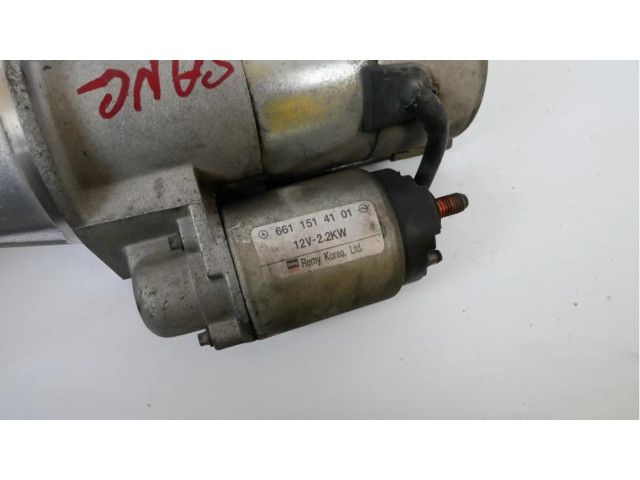 Стартер 6611514101 SsangYong Kyron