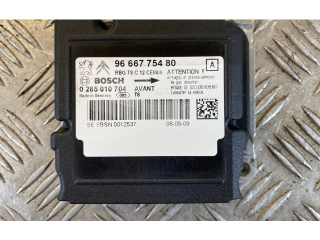 Блок подушек безопасности 9666775480, 0285010704   Peugeot 5008