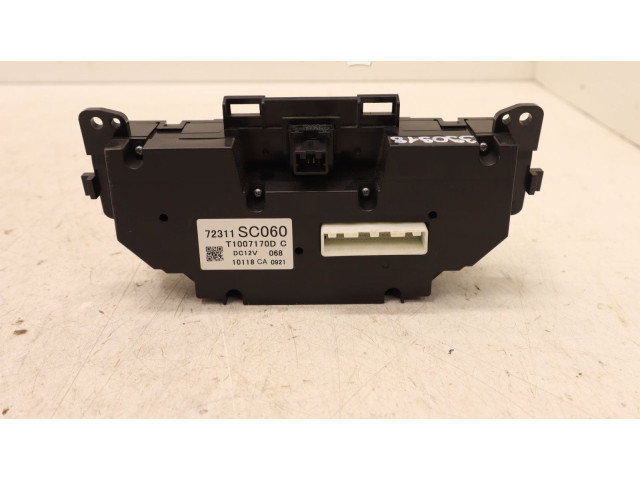 Блок управления климат-контролем 72311SC060   Subaru Forester SH