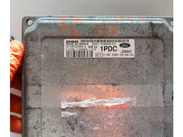 Řídící jednotka S118107004E, 3S6112A650CC Ford Fiesta 2006