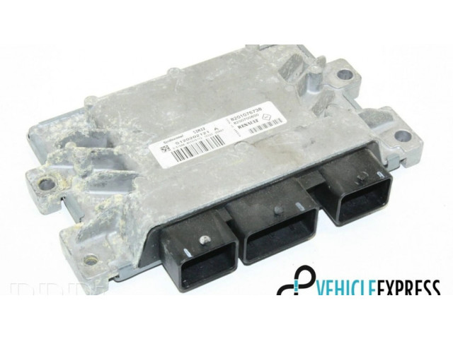 Блок управления двигателя 8201076738, S120202121A Renault Twingo II