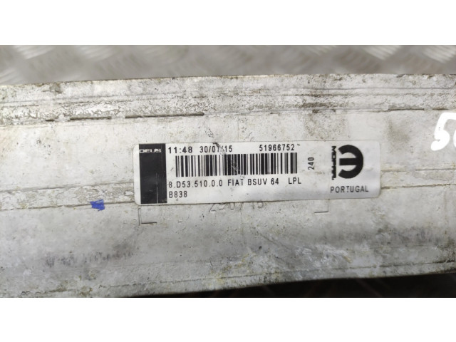 Интеркулер  51966752   Fiat 500X 2.0