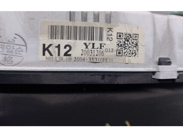 Přístrojová deska  Hyundai Getz 2004 940031C550  