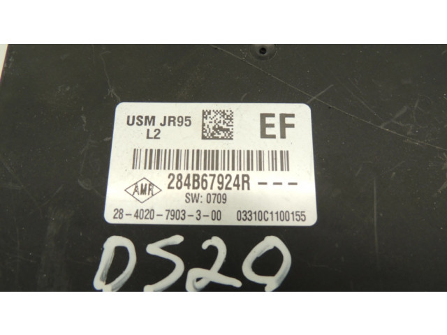 Блок предохранителей 284B67924R, DS20   Renault Scenic III -  Grand scenic III    