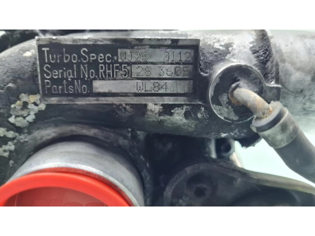 Турбина Ford Ranger WL84, TURBOCOMPRESOR