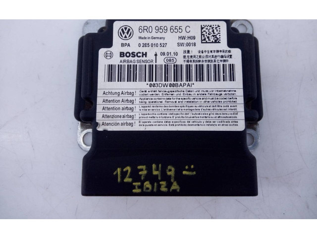 Блок подушек безопасности 6R0959655C, 0285010527   Seat Ibiza IV (6J,6P)
