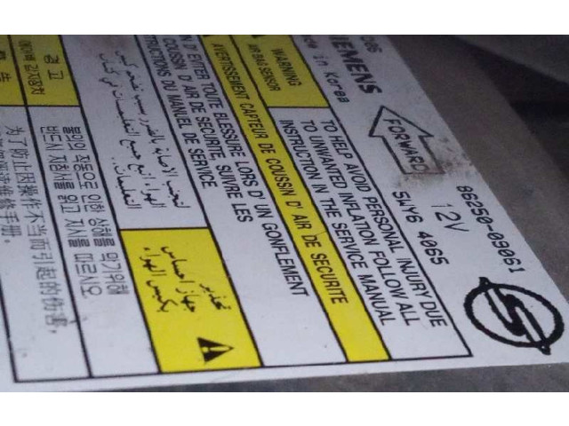 Блок подушек безопасности 8625009061   SsangYong Kyron