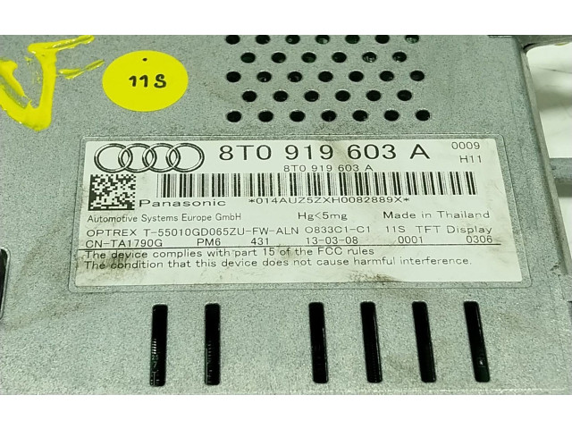 Дисплей 8T0919603A, 8T0919603A Audi A4 Allroad