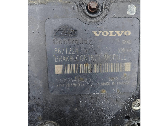 Блок АБС P08671225, 8671224   Volvo  V70  2000 - 2004 года