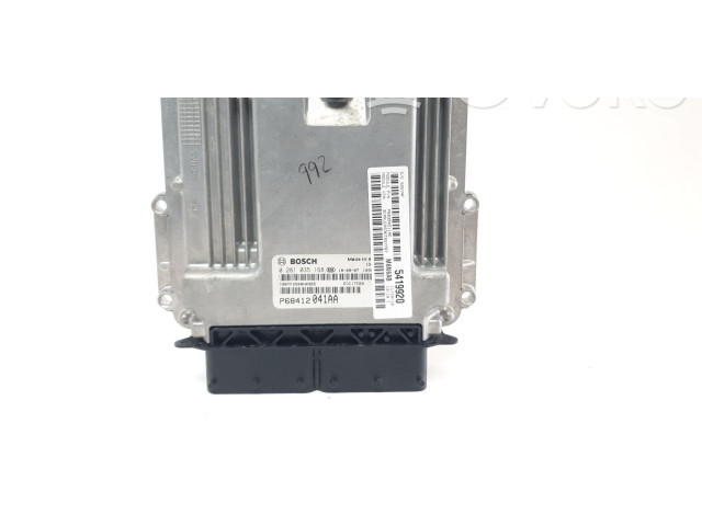 Блок управления двигателя 68412041AA, 0281035168   Jeep Compass