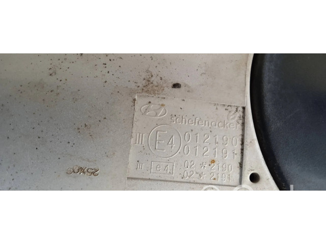 Zpětné zrcátko pravé Hyundai Getz 2006 012190, 012191