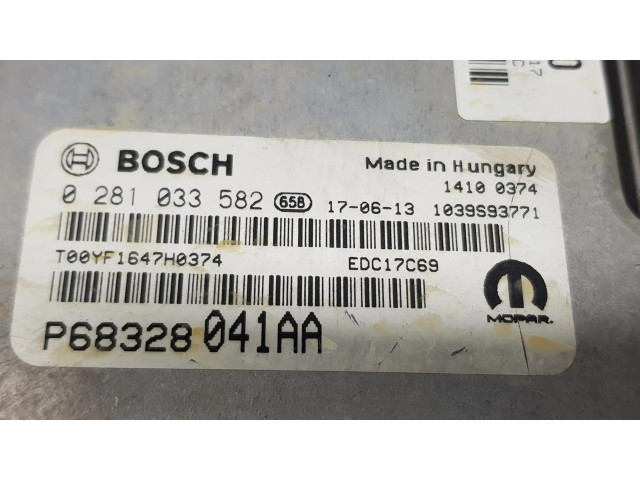 Блок управления двигателя 68328041AA Jeep Compass