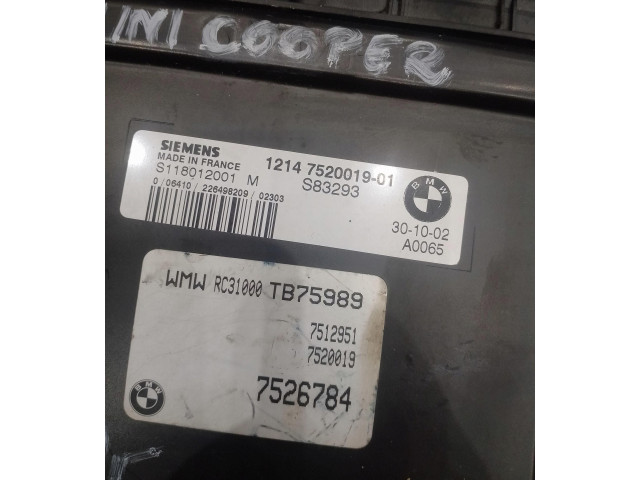 Блок управления 7520019 Mini One - Cooper R50 - 53