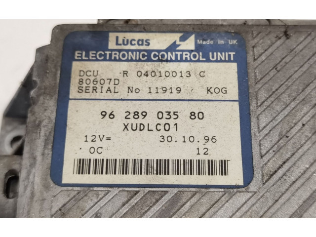 Řídící jednotka 9628903580, R04010013C Peugeot 806 1996