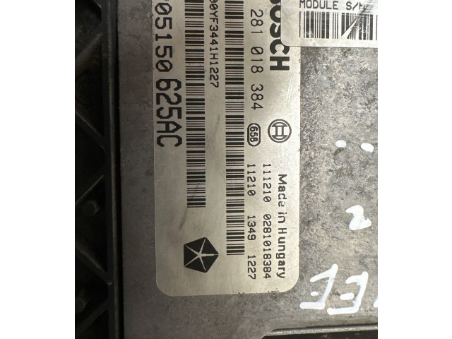 Блок управления двигателя 0281018384, P05150625AC Jeep Grand Cherokee