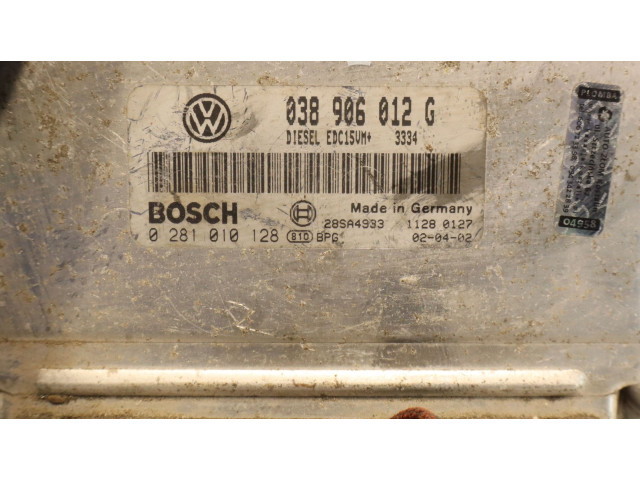 Блок управления двигателем Блок управления 0281010128 Skoda Octavia Mk1 (1U)