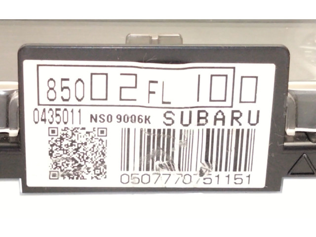 Přístrojová deska Subaru XV 2019 85002FL100