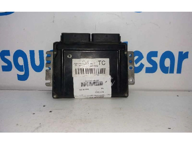 Блок управления двигателя 96376652, S010016040A7 Daewoo Kalos
