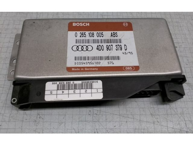Блок управления АБС 0265108005, 4D0907379D Audi A6 S6 C5 4B