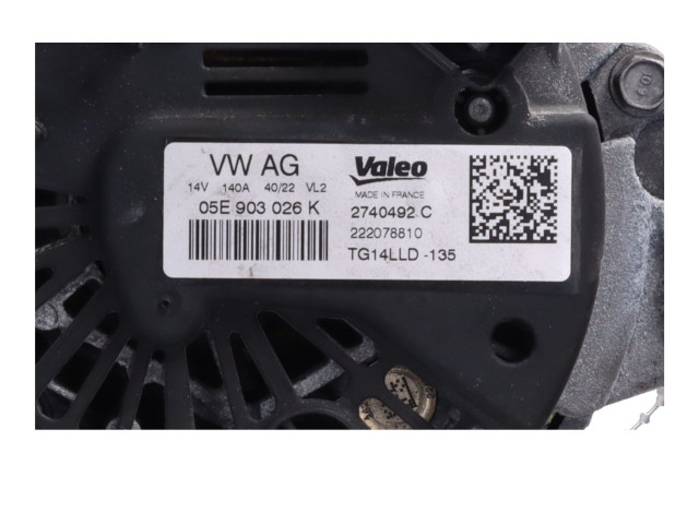 Генератор 05E903026K   Audi A3 8Y      