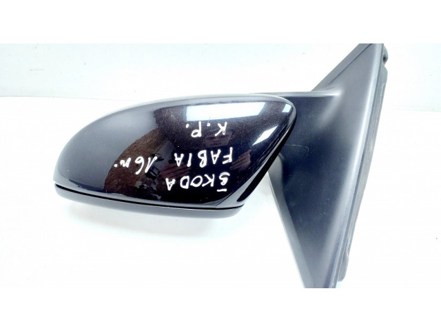 Зеркало электрическое левое Skoda Fabia Mk3 (NJ) 2015-2021 года