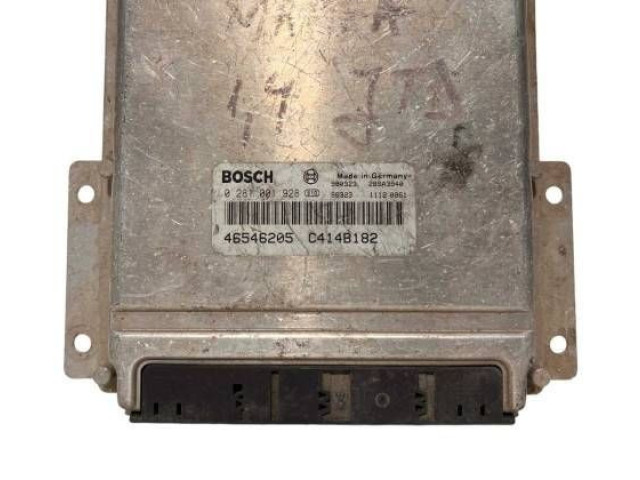 Блок управления двигателя 0281001928, C414B182 Fiat Marea
