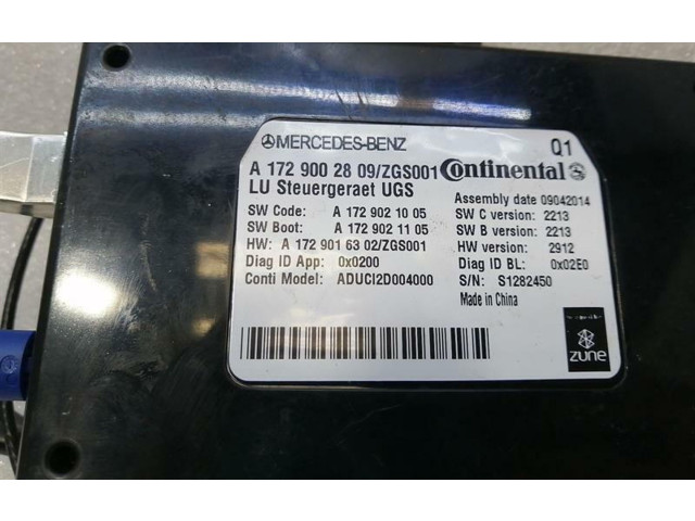 Блок управления A1729002809   Mercedes-Benz A W176