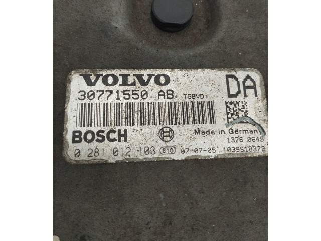 Блок управления двигателя 30771550, 1039S18372   Volvo XC90