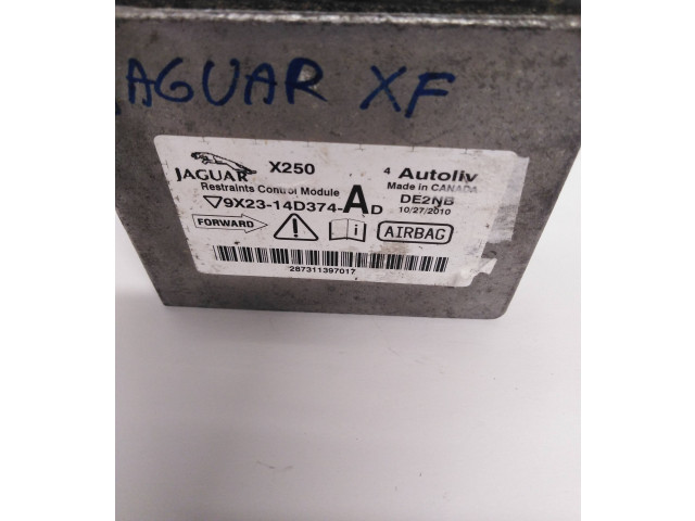 Блок подушек безопасности 9X2314D374A, 10272010 Jaguar XF