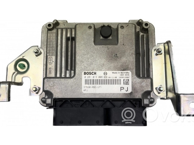 Блок управления двигателя 0281013008, 37820-RBD-G71 Honda Accord