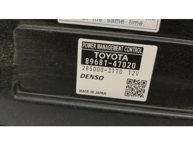 Řídící jednotka 8968147020, 2850003170 Toyota Prius+ (ZVW40) 2016