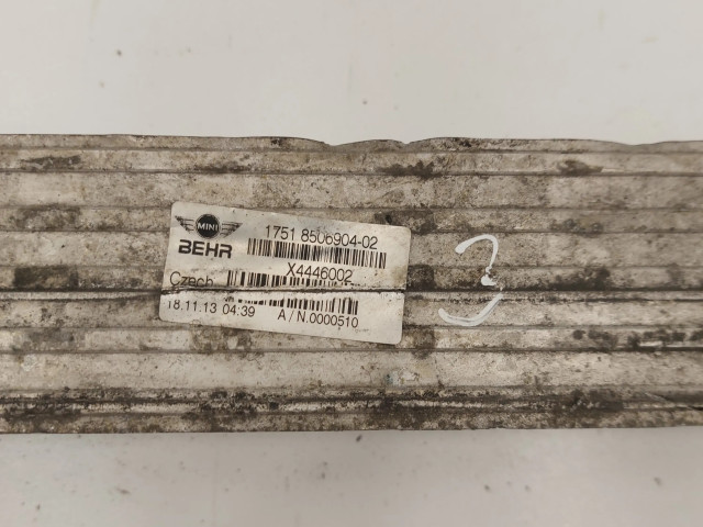 Интеркулер 8506904 Mini Paceman (R61) 1.6