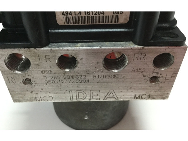 Блок АБС 51761005, 188A9000 Fiat Idea - года