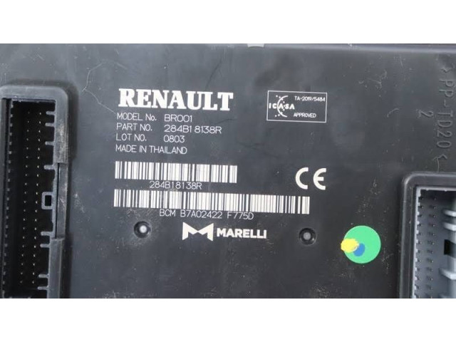 Блок управления 284B18138R, B7A02422   Dacia Sandero III
