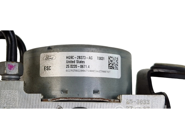 Блок АБС HG9C2B373, HG9C2B373AG Ford Fusion II 2013-- года