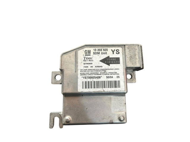 Блок подушек безопасности 327963935, 7436   Opel Meriva A