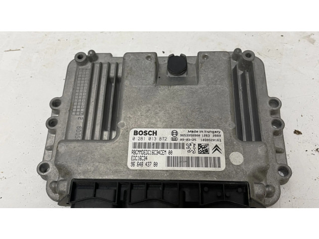 Řídící jednotka 9664843780 Citroen Berlingo 2010