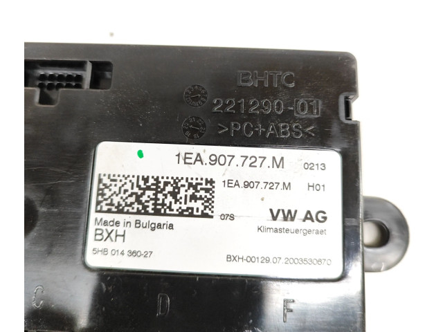 Блок управления климат-контролем 1EA907727M, 5HB014360 Volkswagen ID.3