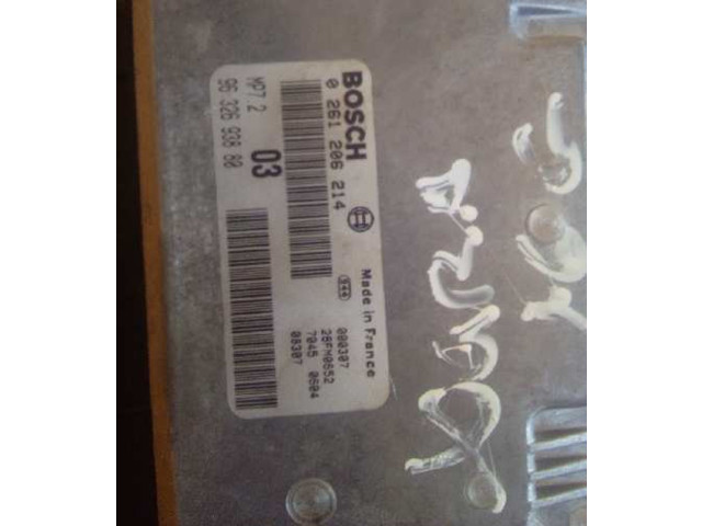 Блок управления двигателя 0261206214 Citroen Xsara