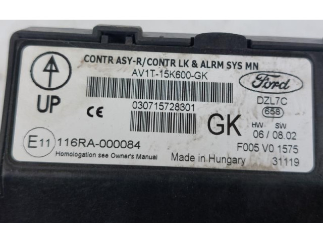 Блок управления AV1T15K600GK, AV1T15K600GK   Ford B-MAX