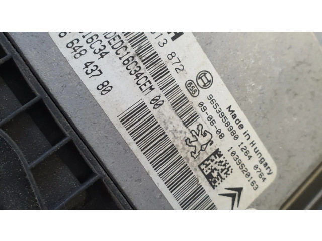 Řídící jednotka 0281013872, 9664843780 Citroen C3 Picasso 2010