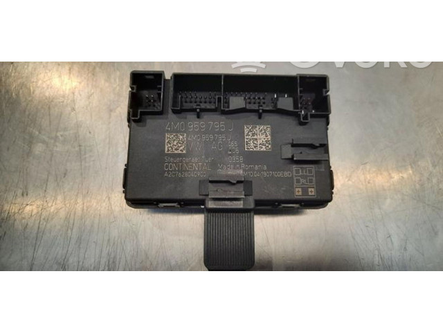 Блок управления центрального замка 4M0959795J Audi e-tron