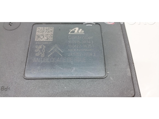 Блок АБС 9809312580, 10022003624   Peugeot  2008 I  2013 - 2019 года